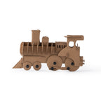 Puzzle 3D de cartón kraft con diseños variados: | FISAC (JU1575)