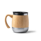 Taza de acero inoxidable 304 de doble pared con | MARLY (TZ1585)
