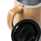 Taza de acero inoxidable 304 de doble pared con | MARLY (TZ1585)