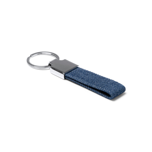 Llavero de forma rectangular realizado en tejido | BRADY (KO1593)
