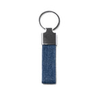Llavero de forma rectangular realizado en tejido | BRADY (KO1593)