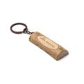 Llavero tronco de madera con hendidura | TELMON (KO1606)