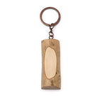 Llavero tronco de madera con hendidura | TELMON (KO1606)