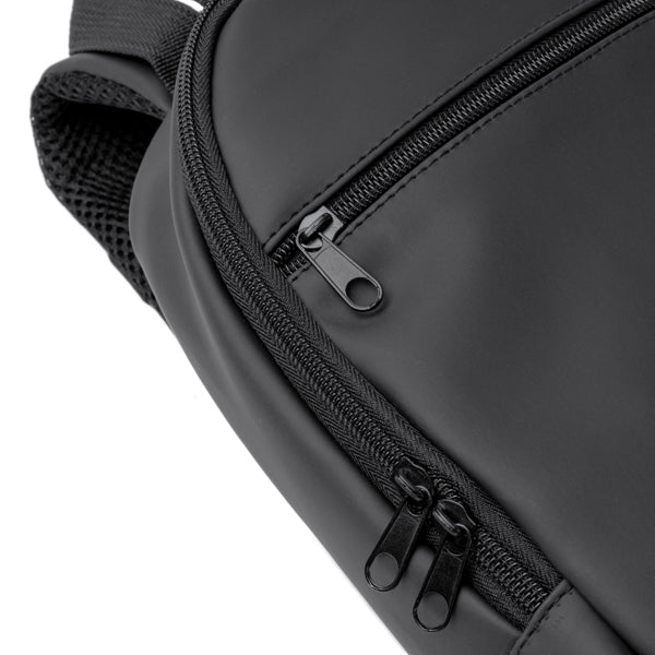 Mochila bandolera de PU Leather, combina | GIBONS (BO1609)