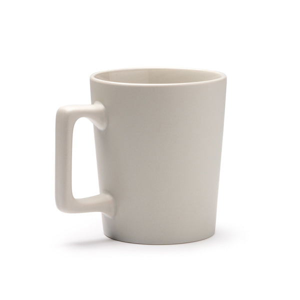 Taza de cerámica de diseño y con asa grande | DUNLOK (TZ1614)