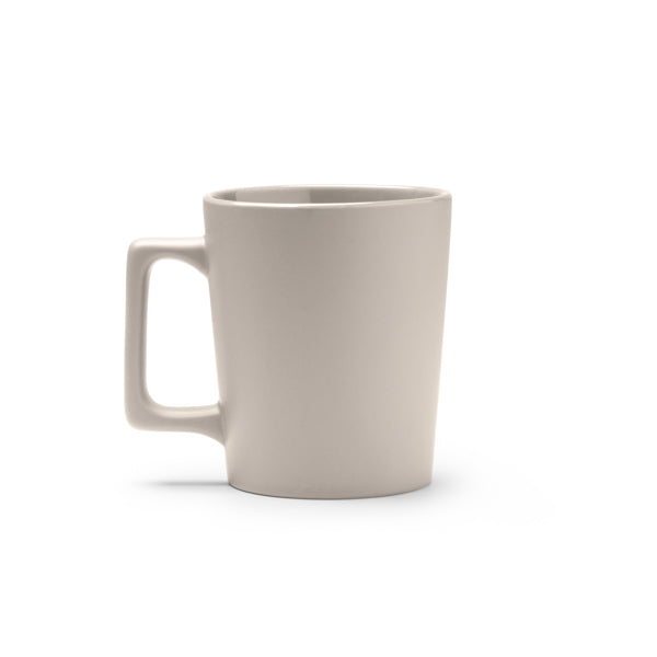 Taza de cerámica de diseño y con asa grande | DUNLOK (TZ1614)