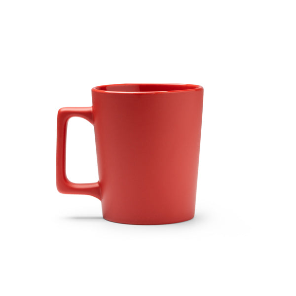 Taza de cerámica de diseño y con asa grande | DUNLOK (TZ1614)