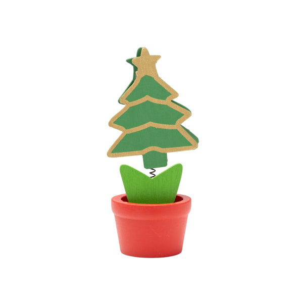 Soporte de diseño navideño con clip portanotas, | BASOV (SO1616)