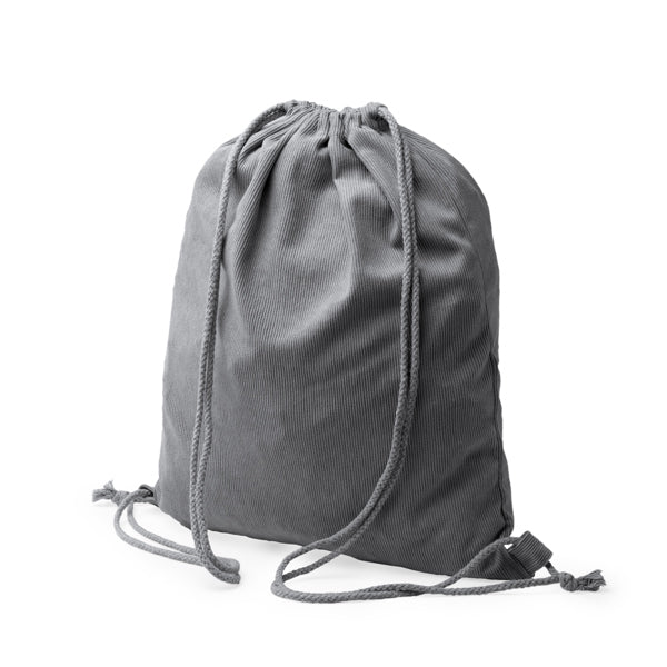 Mochila de cuerdas realizada en tejido de pana, | MASUR (MO1620)