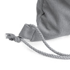 Mochila de cuerdas realizada en tejido de pana, | MASUR (MO1620)