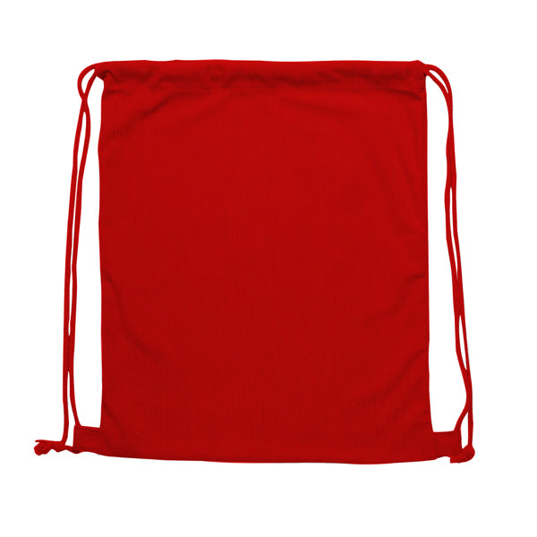 Mochila de cuerdas realizada en tejido de pana, | MASUR (MO1620)