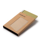 Libreta A5 realizada en cartón reciclado de briks | RANIC (NB1625)