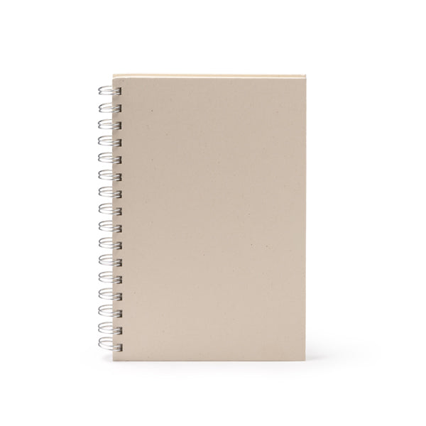 Libreta A5 realizada en cartón reciclado de briks | RANIC (NB1625)