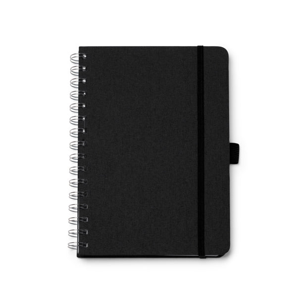 Libreta A5 de portada rígida elaborada con tejido | GARIN (NB1626)