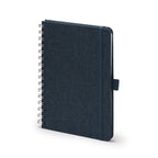 Libreta A5 de portada rígida elaborada con tejido | GARIN (NB1626)