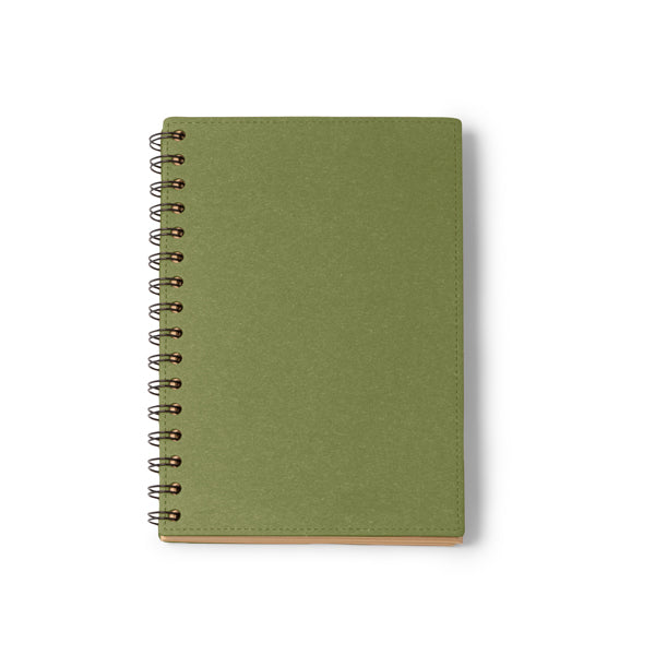 Libreta A5 con portada rígida de cartón reciclado | NUSAX (NB1627)