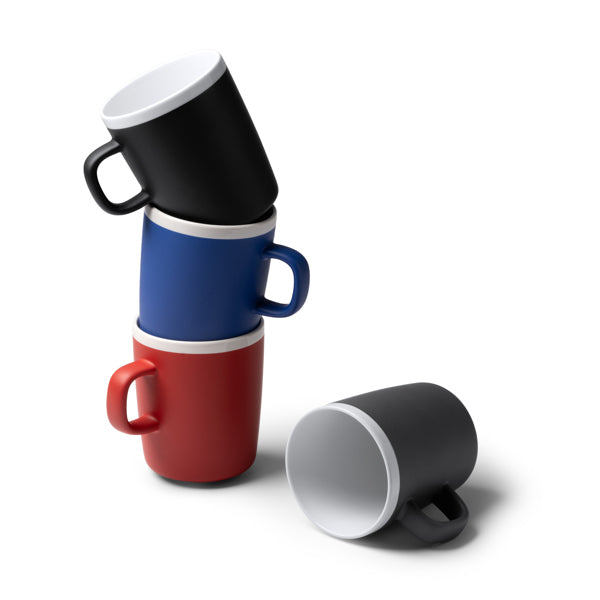 La taza de cerámica en acabado mate, combinada en | CARTUX (TZ1639)