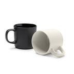 Taza compacta de cerámica con acabado mate | MOLIS (TZ1641)