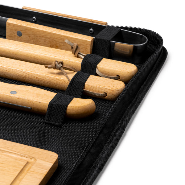 Set para barbacoa con 4 accesorios elaborados en | WEBEK (MJ1656)