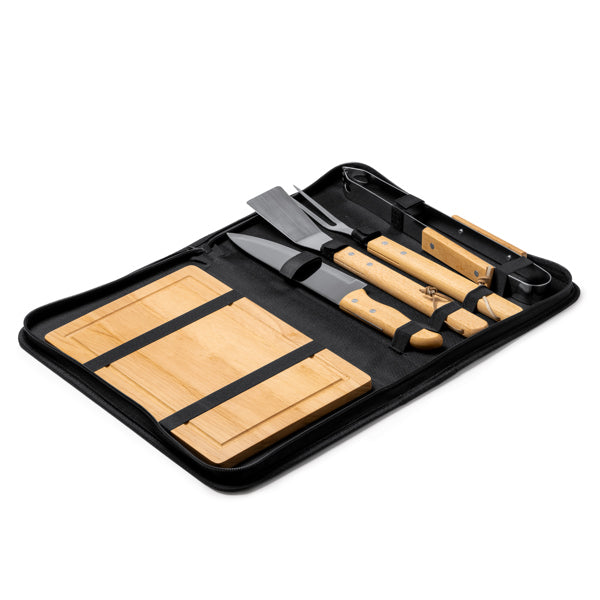 Set para barbacoa con 4 accesorios elaborados en | WEBEK (MJ1656)