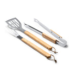 Set para barbacoa con 3 accesorios elaborados en | CADAK (MJ1657)