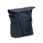 Bolsa realizada en tejido vaquero reciclado con | KIRK (BO1662)