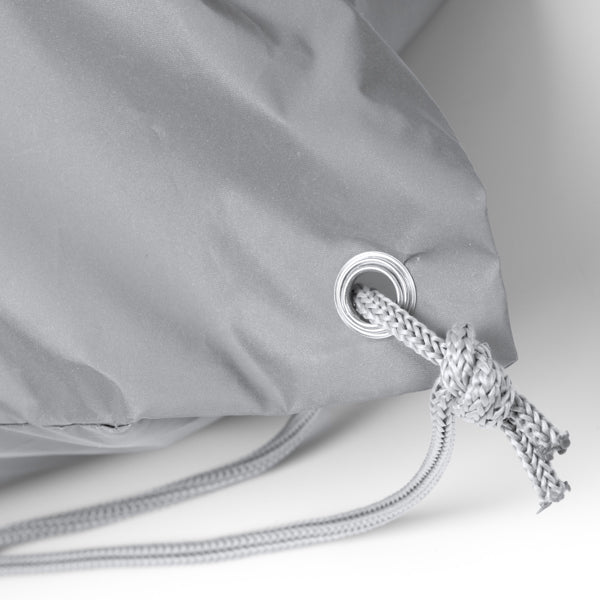 Mochila de cuerdas reflectante realizada en suave | LAZAR (MO1673)