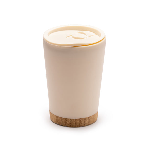 Vaso con cuerpo de PP reciclado de doble pared y | MIRIN (VA1686)