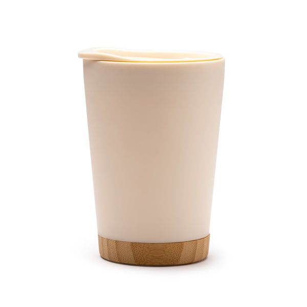 Vaso con cuerpo de PP reciclado de doble pared y | MIRIN (VA1686)