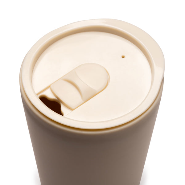 Vaso con cuerpo de PP reciclado de doble pared y | MIRIN (VA1686)
