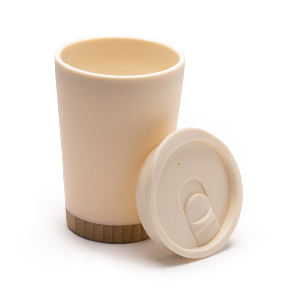 Vaso con cuerpo de PP reciclado de doble pared y | MIRIN (VA1686)