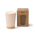 Vaso con cuerpo de PP reciclado de doble pared y | MIRIN (VA1686)