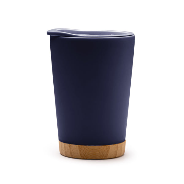 Vaso con cuerpo de PP reciclado de doble pared y | MIRIN (VA1686)