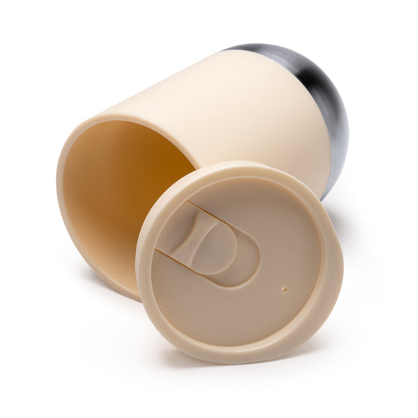 Vaso con cuerpo de PP reciclado de doble pared y | LINDE (VA1687)