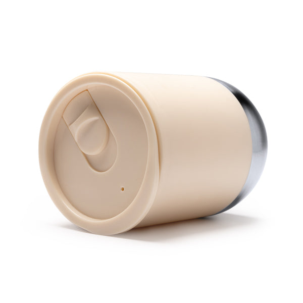 Vaso con cuerpo de PP reciclado de doble pared y | LINDE (VA1687)