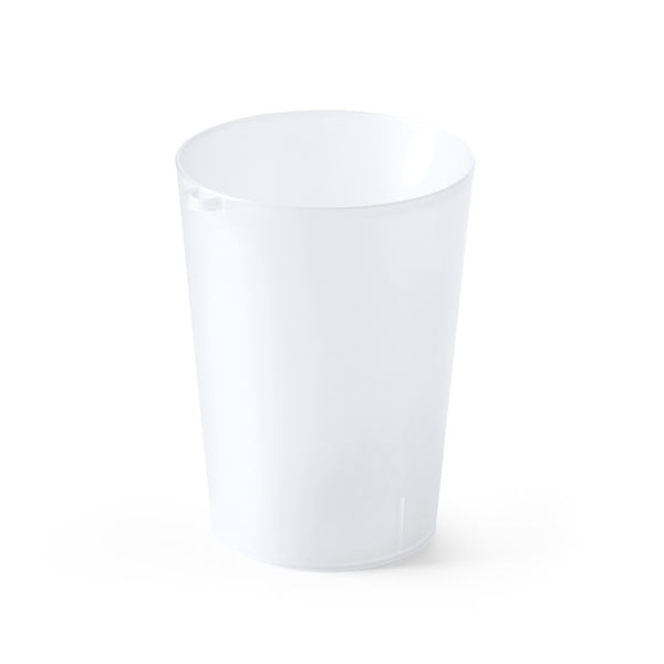 Vaso reutilizable de PP flexible con capacidad | KORVAX (VA1697)