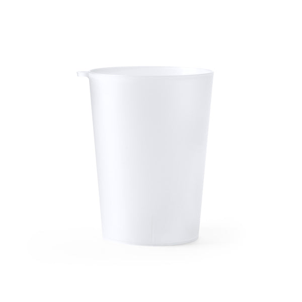 Vaso reutilizable de PP flexible con capacidad | KORVAX (VA1697)
