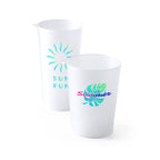 Vaso reutilizable de PP flexible con capacidad | PRETOX (VA1698)