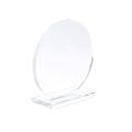 Trofeo de cristal de diseño circular con base | VENKI (PR1704)