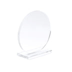 Trofeo de cristal de diseño circular con base | VENKI (PR1704)