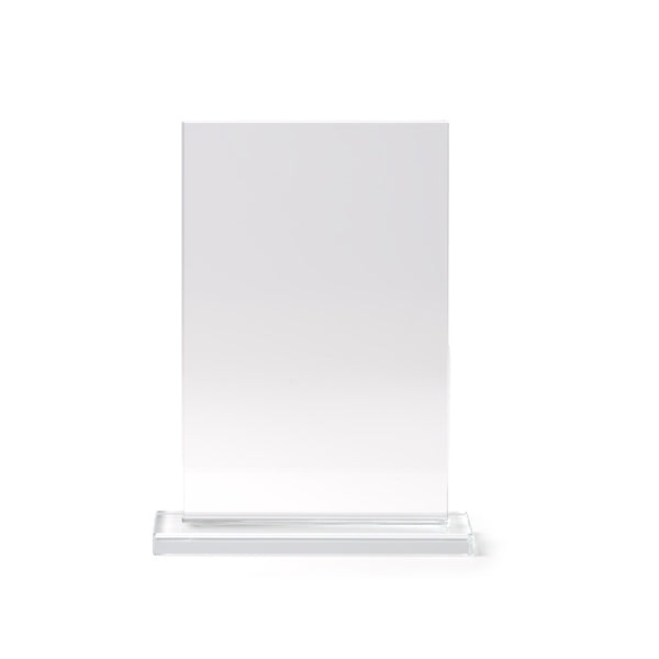 Trofeo de cristal de diseño rectangular | DISKUR (PR1705)