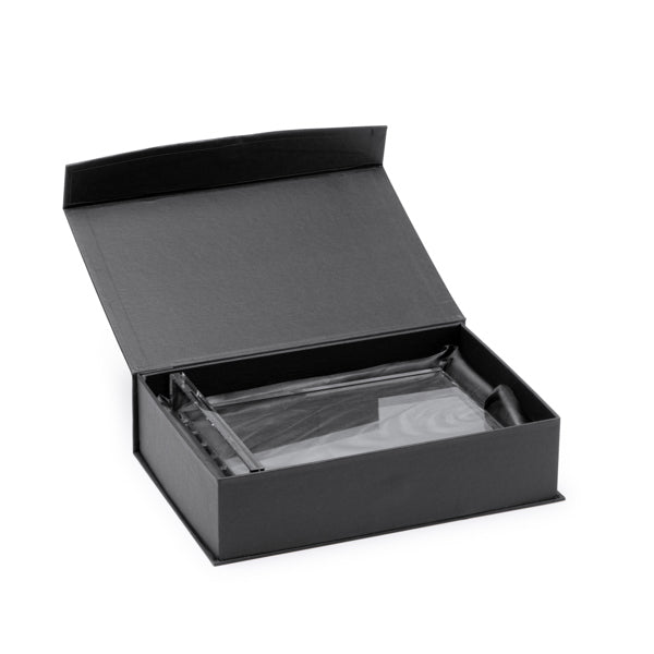 Trofeo de cristal de diseño rectangular | DISKUR (PR1705)