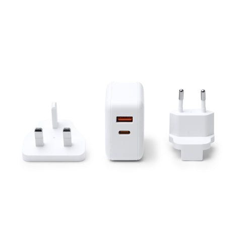 Adaptador de viaje universal con conectores | BAPEK (IA1714)