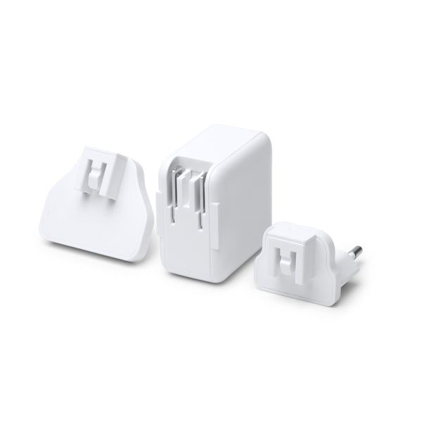 Adaptador de viaje universal con conectores | BAPEK (IA1714)