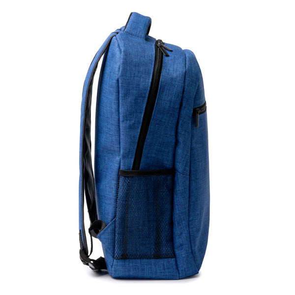 Mochila realizada en 600D RPET con acabado | MEGAN (MO1718)