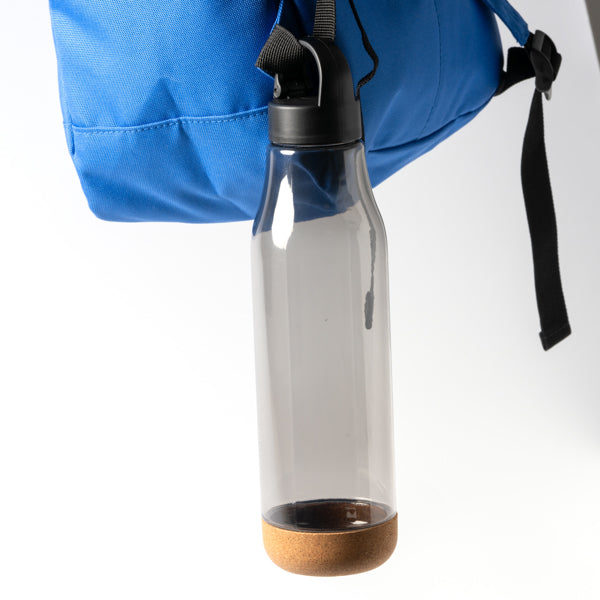 Botella con cuerpo de RPET y base de corcho | BASTI (BI1723)