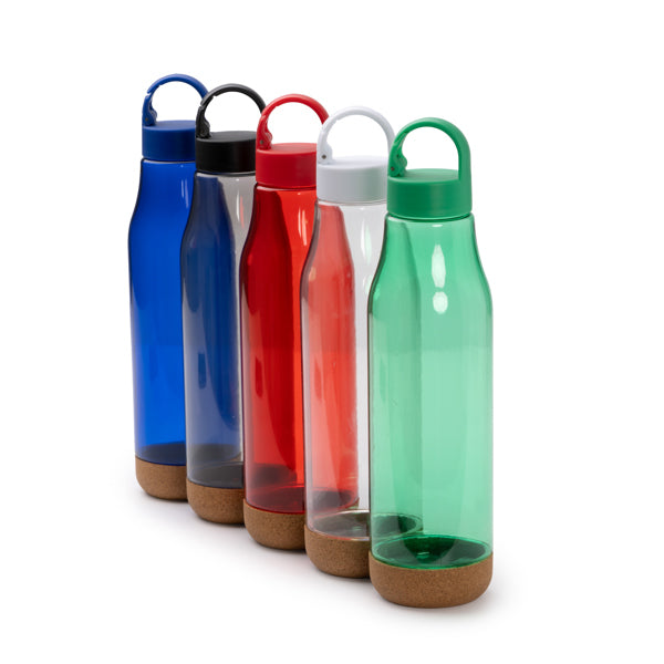 Botella con cuerpo de RPET y base de corcho | BASTI (BI1723)