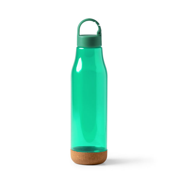 Botella con cuerpo de RPET y base de corcho | BASTI (BI1723)