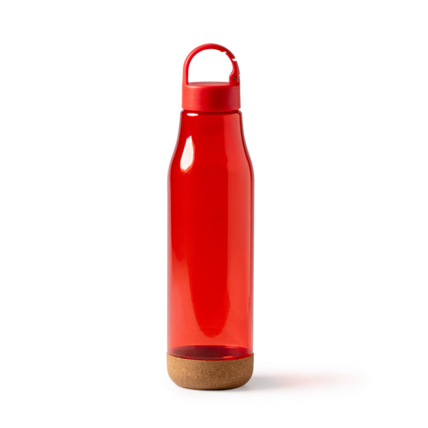 Botella con cuerpo de RPET y base de corcho | BASTI (BI1723)