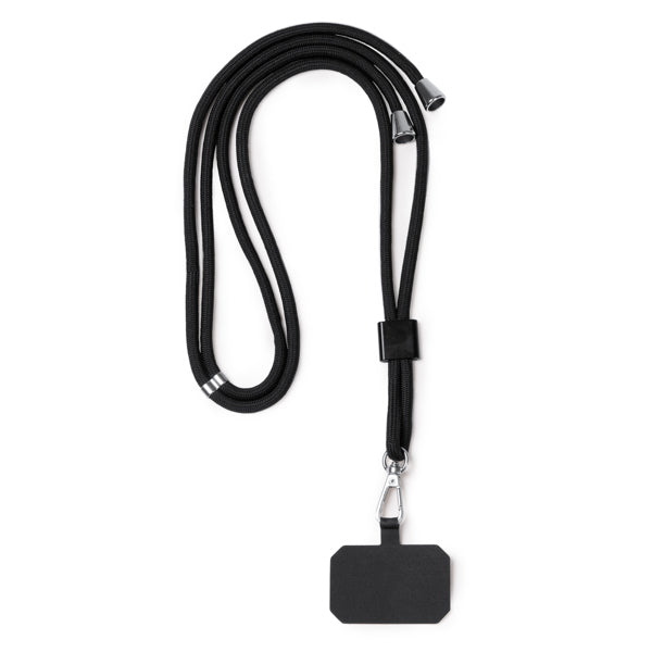 Lanyard portamóvil de poliéster reciclado RPET | SUKI (LY1730)